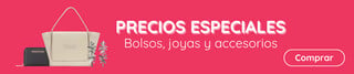 Precios especiales en Bolsos, Joyas y Accesorios