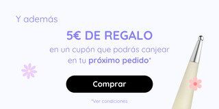 CUPÓN REGALO 5€ EN TU PRÓXIMO PEDIDO