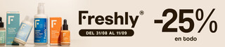 FRESHLY 25% DESCUENTO