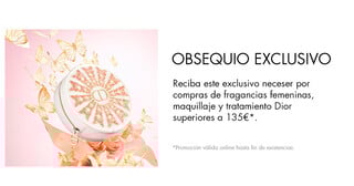 Dior Regalo D&iacute;a de la Madre