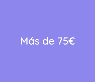 IDEAS DE REGALO MÁS DE 75€