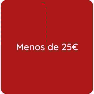 IDEAS DE REGALO DE MENOS DE 25€