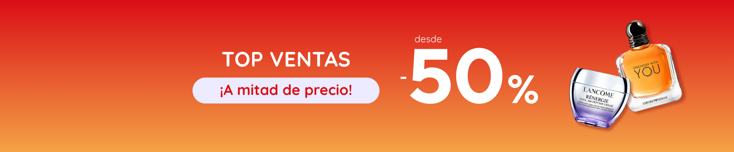 &iexcl;A MITAD DE PRECIO!
