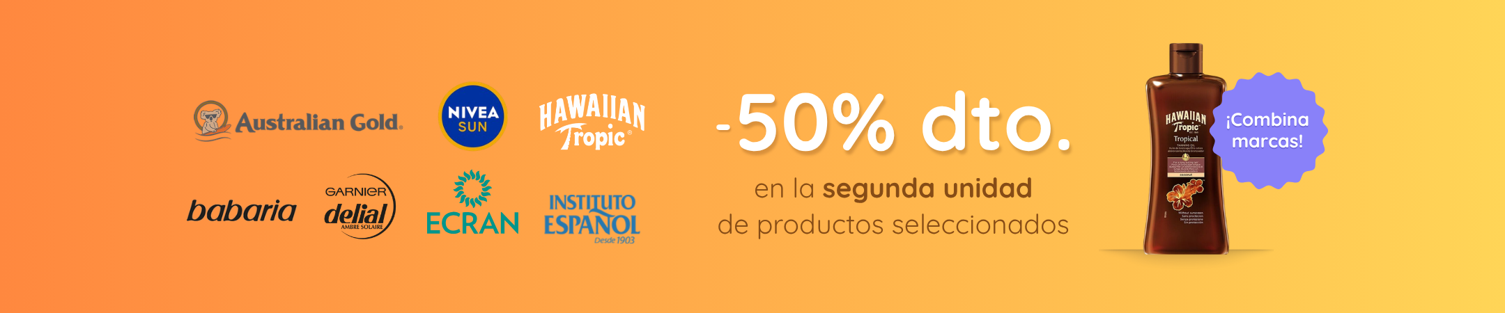 Solares 2&ordf; al 50%