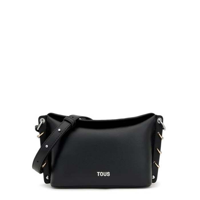 Bandolera Peque&ntilde;a Jewelry Studs Negro   0