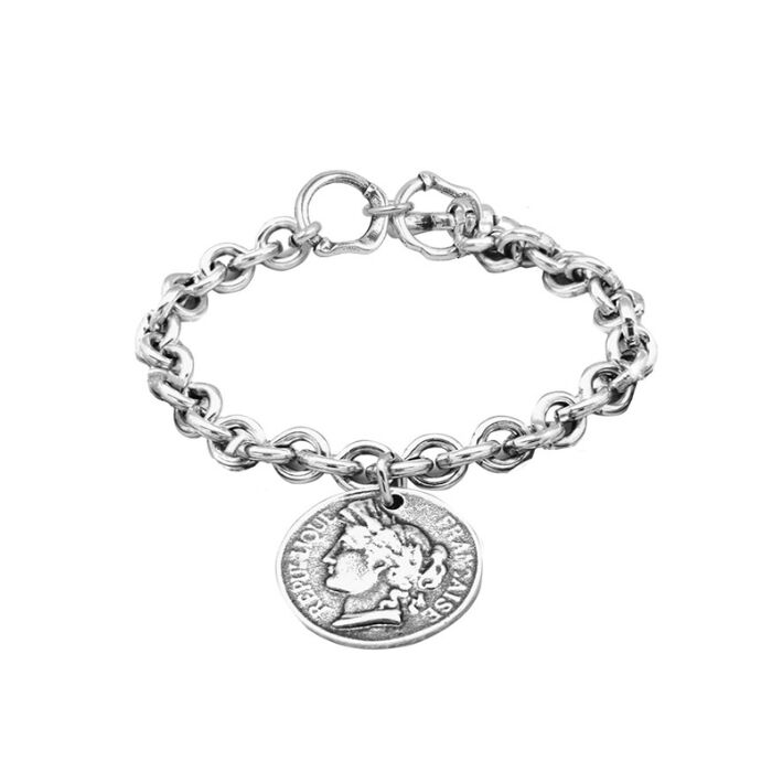 Pulsera Français Plata  T. Única-217996 1