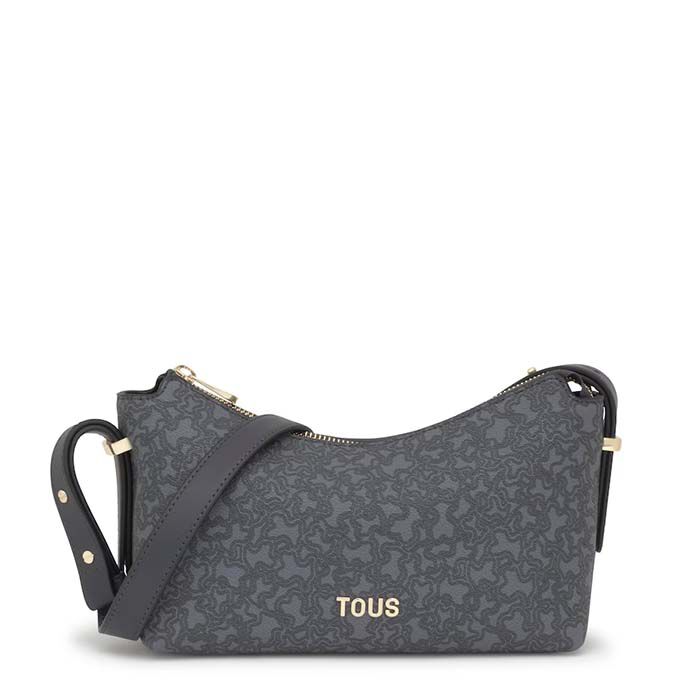 Bandolera Kaos Mini Lines Gris Oscuro  