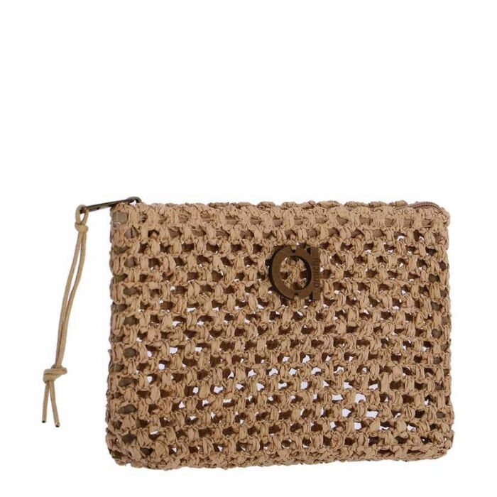 Neceser de Playa Rafia Beige   2