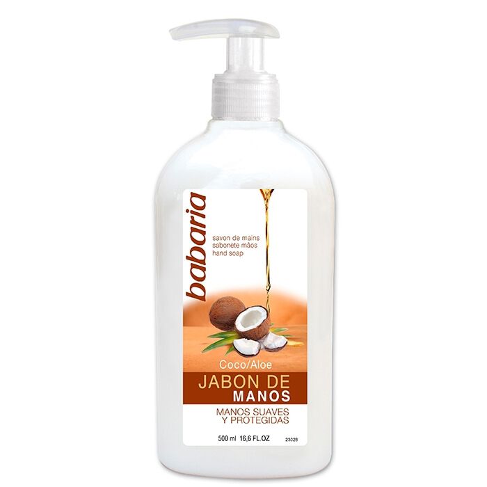 Jabón de Manos Coco y Aloe  