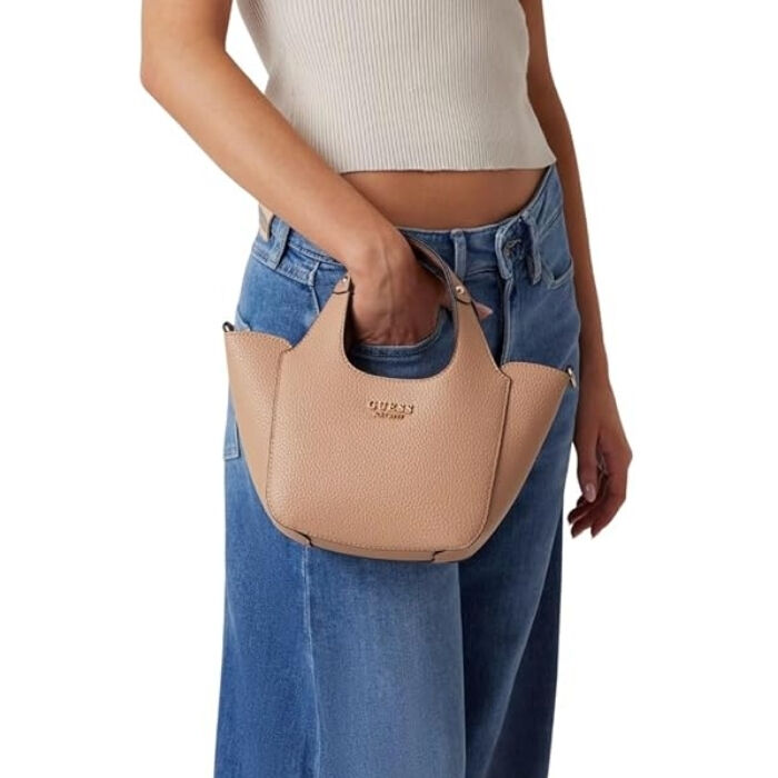 Mini Bolso de Mano Helina Beige   5