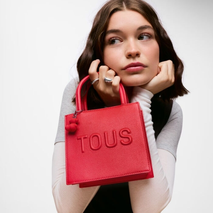 Mini Bolso Back To Basics Rojo   2