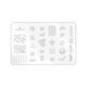 Nail Art Stampy Desings  1ud.-225129 1