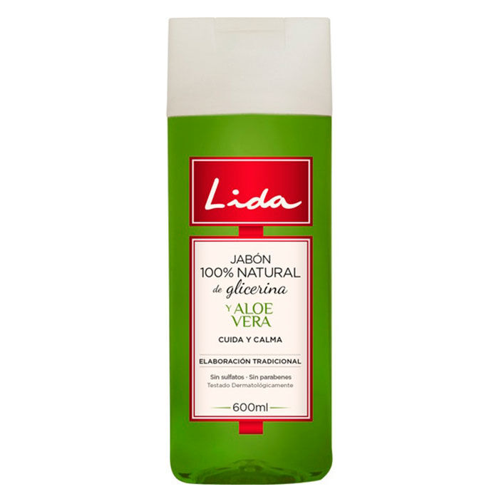 Jab&oacute;n Corporal Glicerina y Aloe Vera  600ml-209289 0