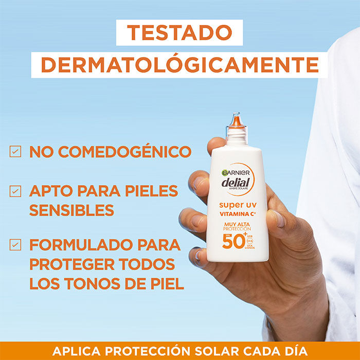 Super UV Fluido Facial Vitamina C SPF50+  40ml-219398 2