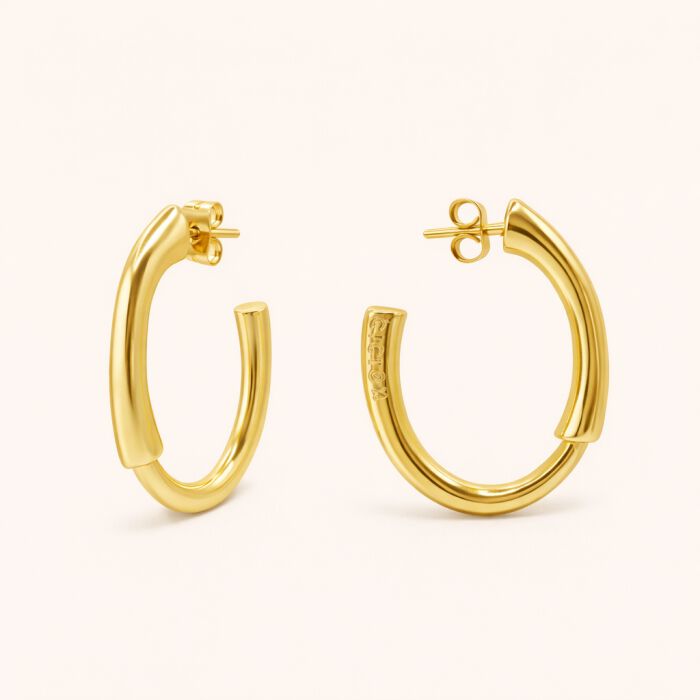 Pendientes Mini Bucle Oro  T. &Uacute;nica-236267 0