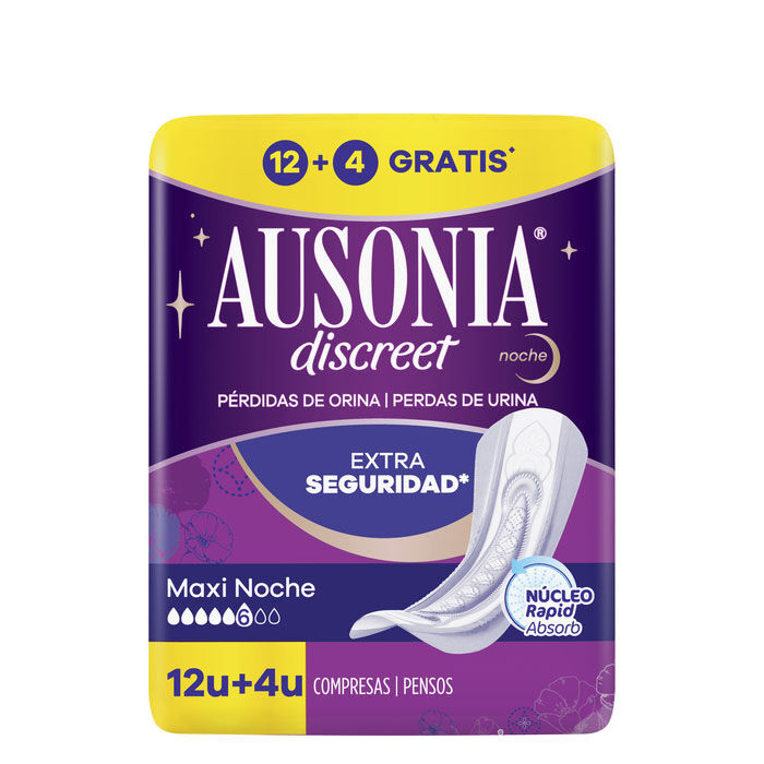 DISCREET Maxi Noche Sin Alas  1ud.-218542 1