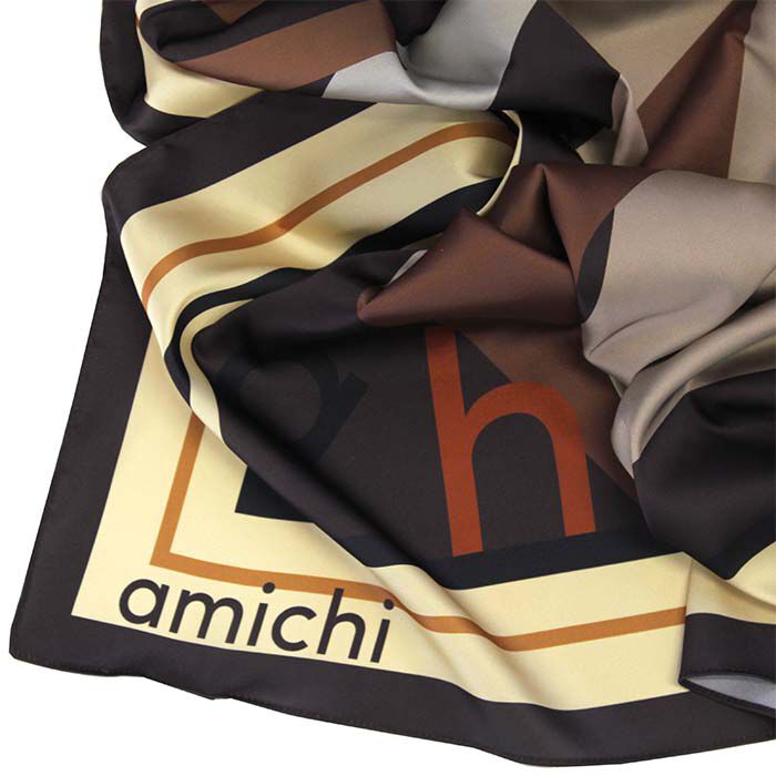 Pañuelo Multicolor Letras  T. Única-232960 5