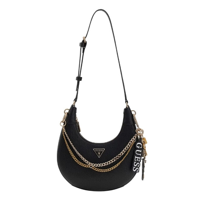 Bolso de Hombro Davina Charms Negro   5