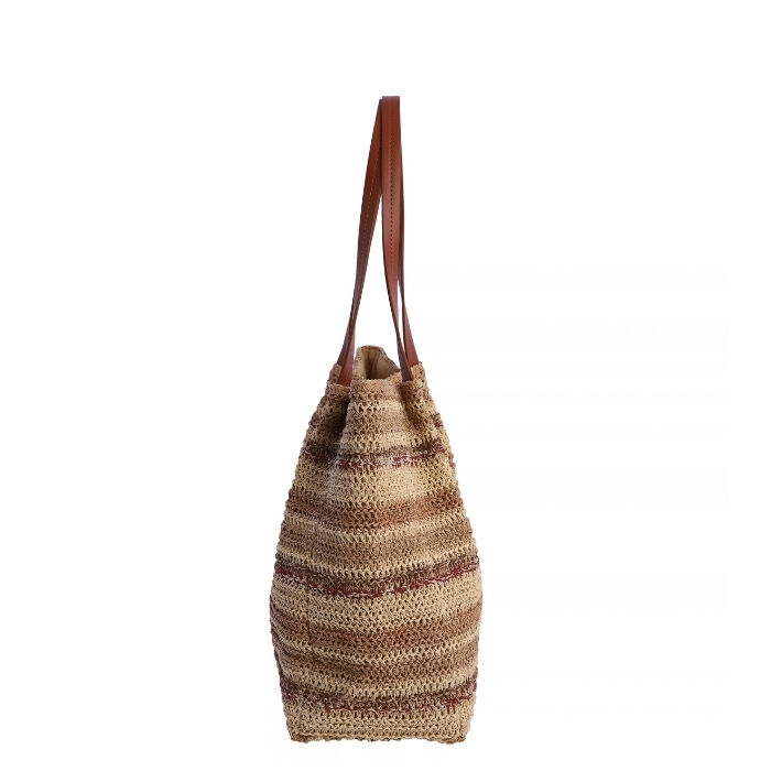 Bolso Shopper L&iacute;a Beige   2