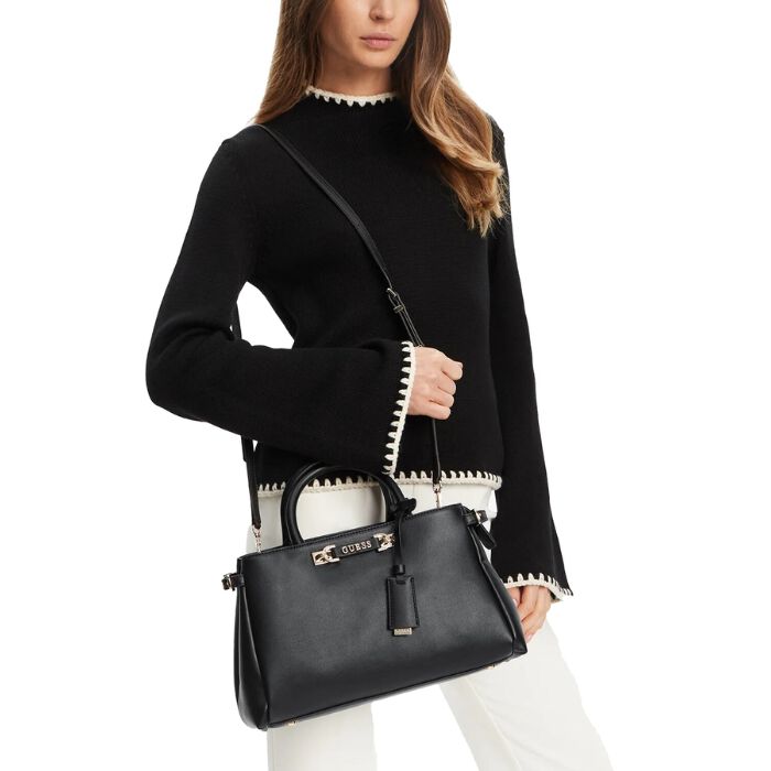 Bolso de Mano Lefia Negro   4