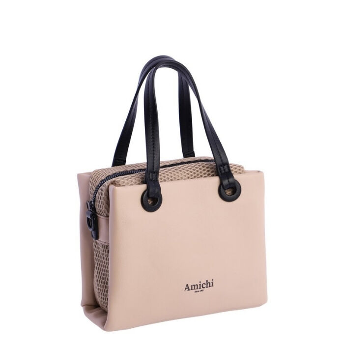 Bolso de Mano Maui Beige   1