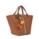 Bolso de Hombro Hybris Marr&oacute;n   3