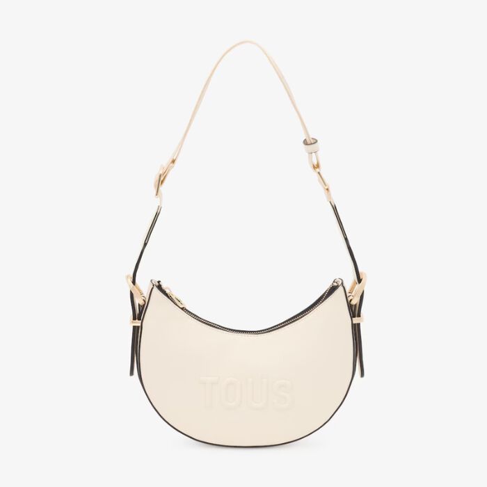 Bolso de Hombro Mediano Beige Tous Brenda   1