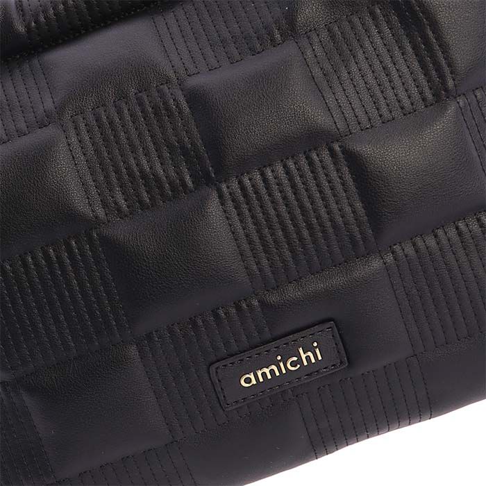 Bolso de Hombro Cadena Negro   3