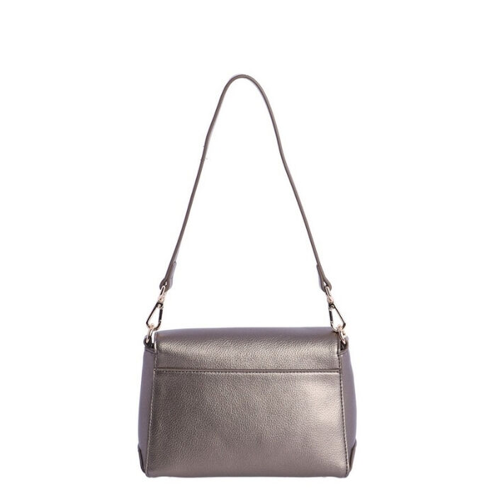 Bolso de Mano Esta&ntilde;o Plateado   2