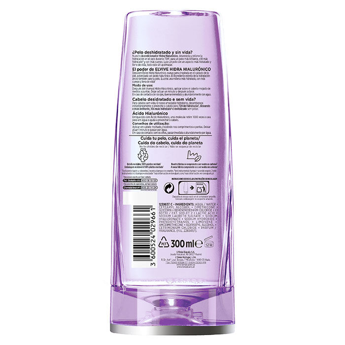 HIDRA HIALUR&Oacute;NICO Champ&uacute;  370ml-203001 1