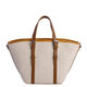 Bolso de Mano Marfil Beige   1