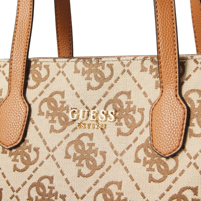 Bolso de Hombro Tote Silvana Camel   3