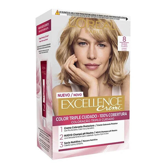 Excellence Creme Nº 8 Rubio Claro  1ud.-79416 0