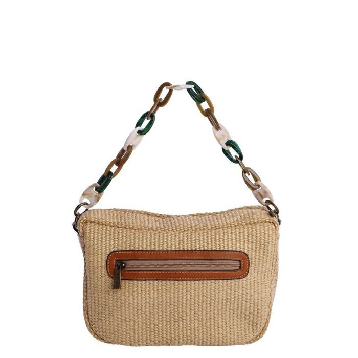 Bolso de Hombro Palmar Beige   2
