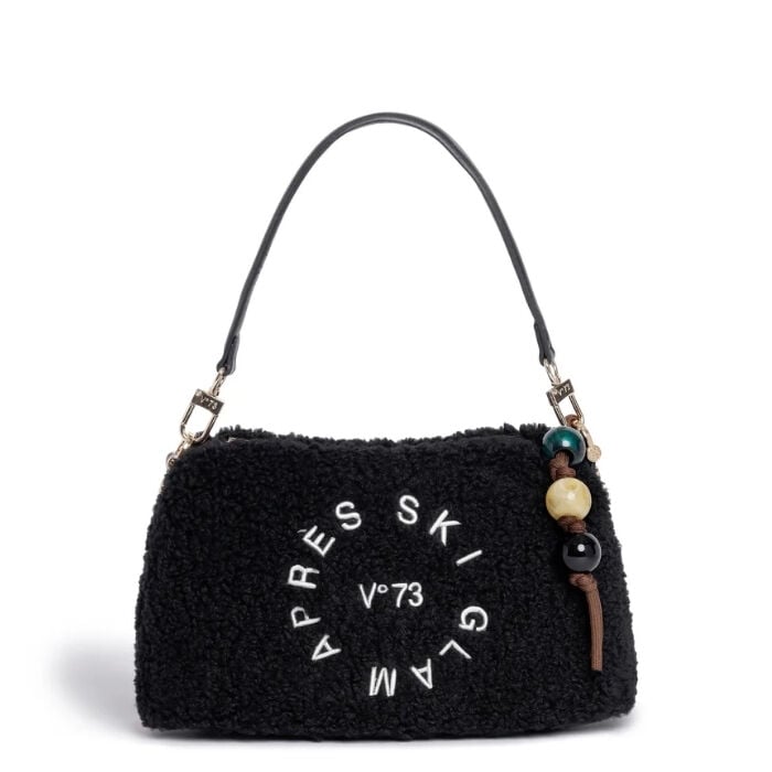 Bolso de Mano Ski Glam Negro   4