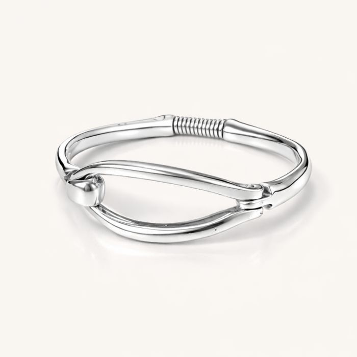 Pulsera Jara Plata  T. &Uacute;nica-236260 0