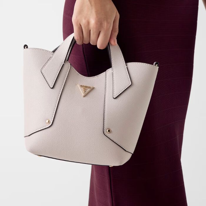 Bolso de Mano Mini Darcy Crema   2