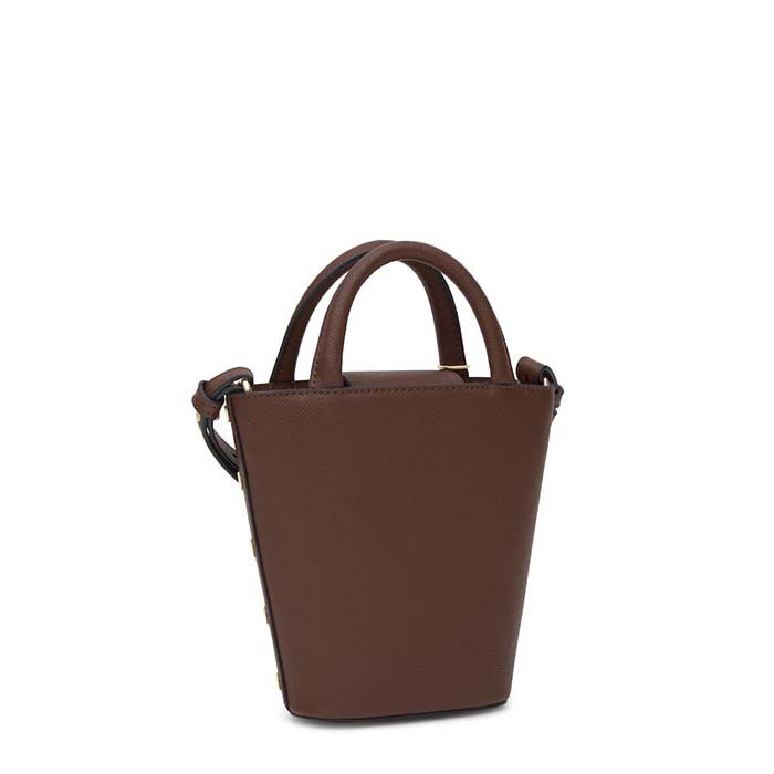 Mini Bolso Back To Basics Marr&oacute;n   1