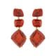 Pendientes Apolo con Coral Rojo  T. Única-222994 0
