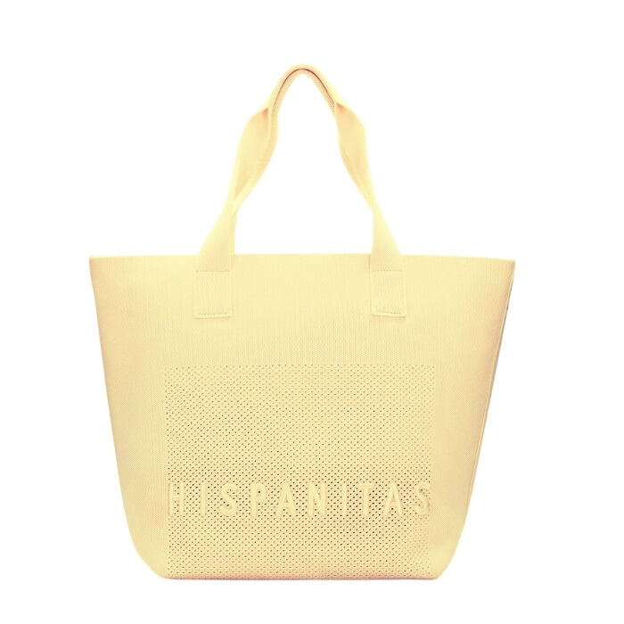 Bolso Tote Knitting Yellow   5