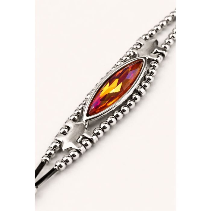 Pulsera Gardenia Plata  T. &Uacute;nica-236275 2