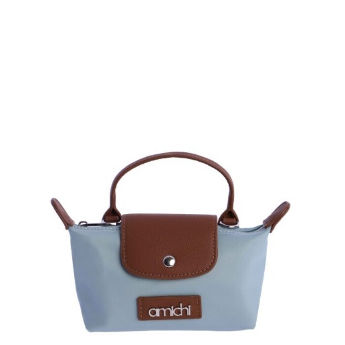 Bolso de Mano Cerde&ntilde;a Azul  