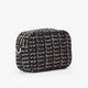 Bolso Bandolera Spalla Tweed Negro   3