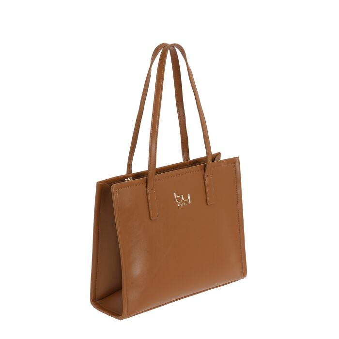 Bolso Shopper Jane Marrón   1