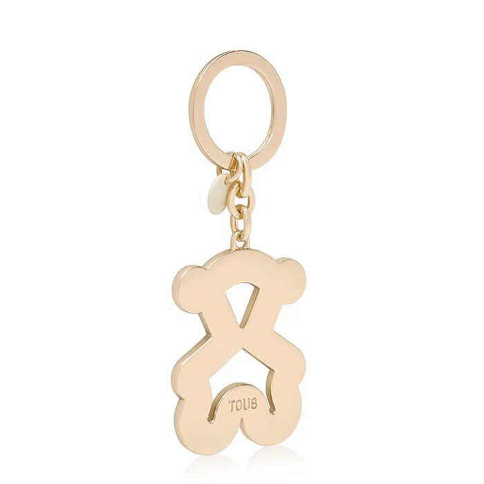 Llavero Metal Bear Enamel Dorado-Beige  1ud.-239251 1