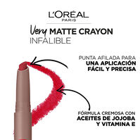 Infalible Matte Lip Crayon   4