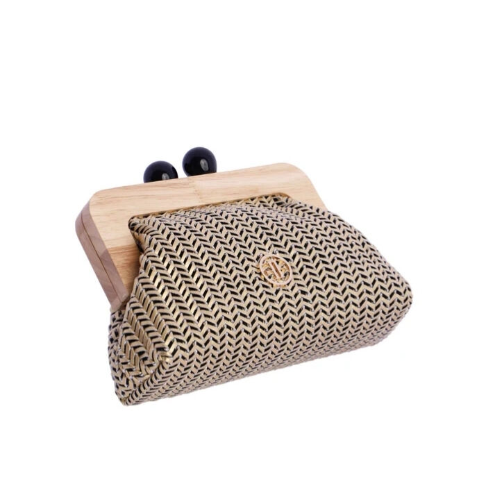 Bolso de Fiesta Lia Beige   6