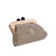 Bolso de Fiesta Lia Beige   6