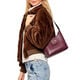 Bolso de Hombro Jane Burdeos   4