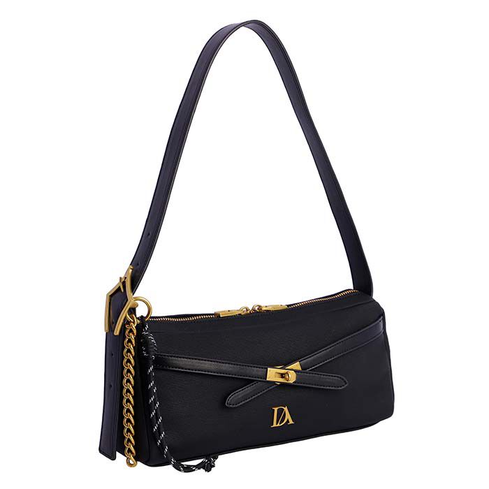 Bolso de Hombro Ajustable Negro   1